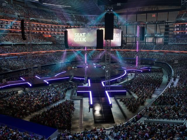 AT&T Stadium - Section 319 Seat View