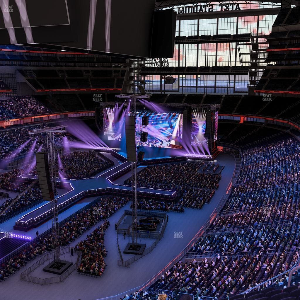 AT&T Stadium - Section 319 Seat View