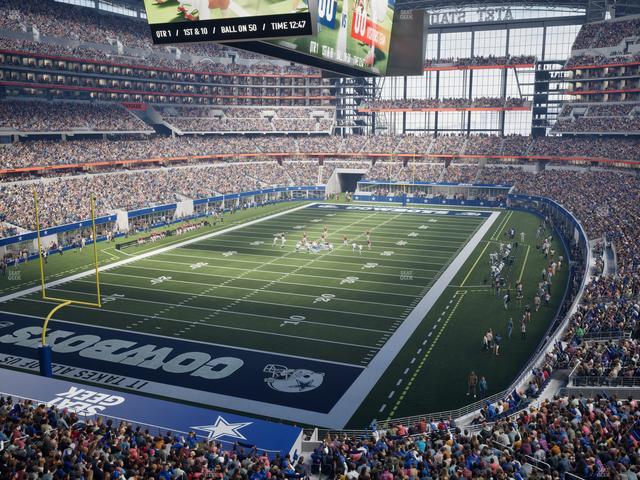 AT&T Stadium - Section 320 Seat View