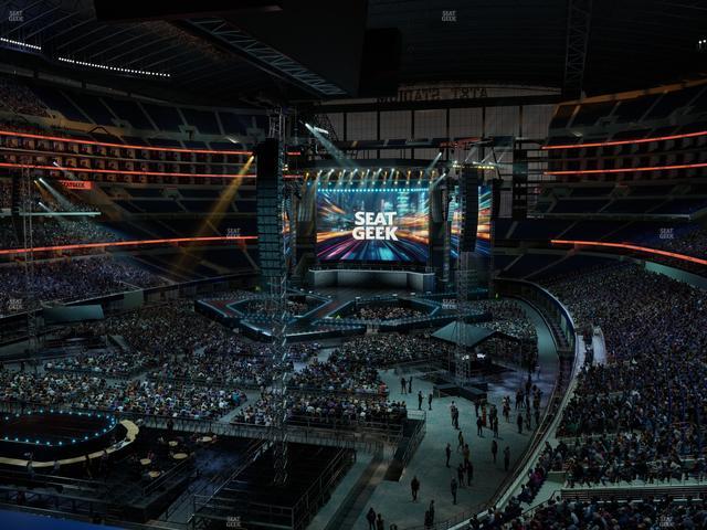 AT&T Stadium - Section 320 Seat View