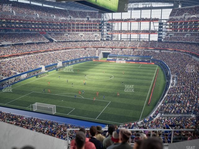 AT&T Stadium - Section 320 Seat View
