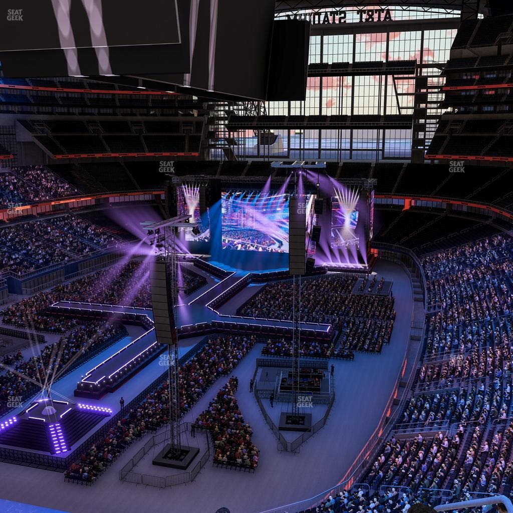 AT&T Stadium - Section 320 Seat View