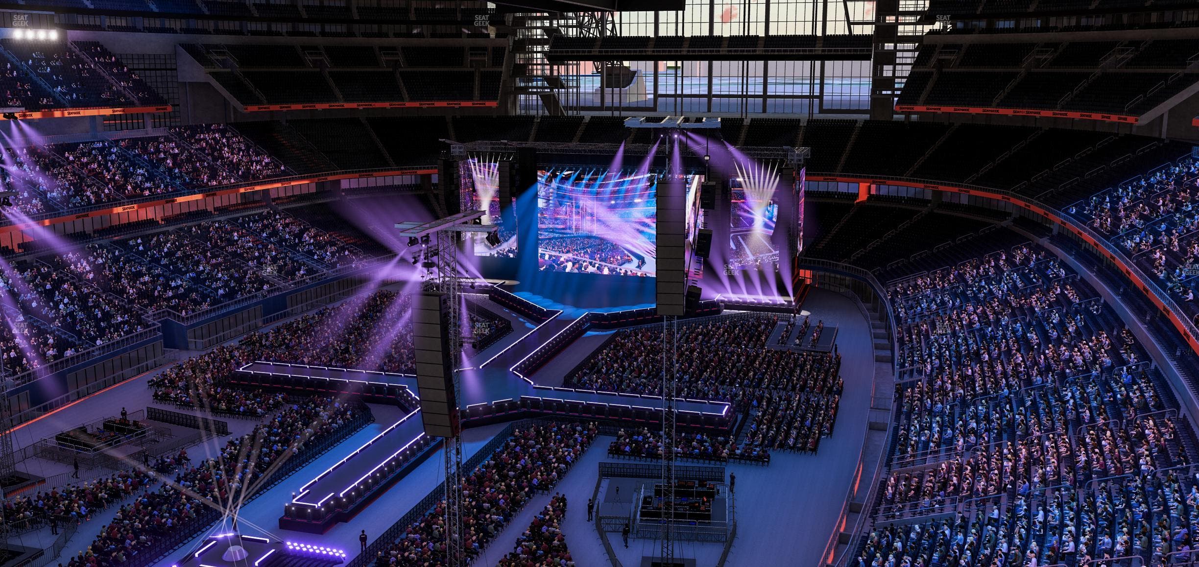 AT&T Stadium - Section 320 Seat View