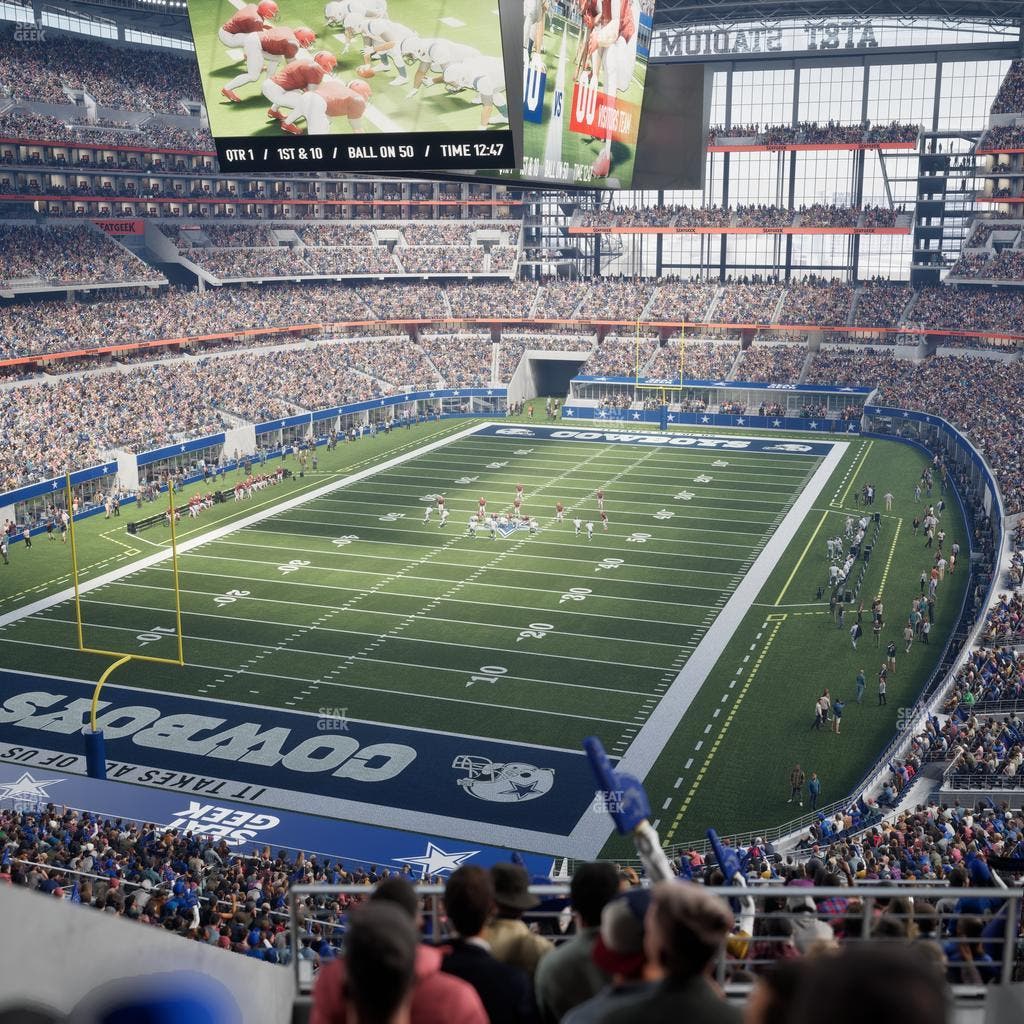 AT&T Stadium - Section 320 Seat View