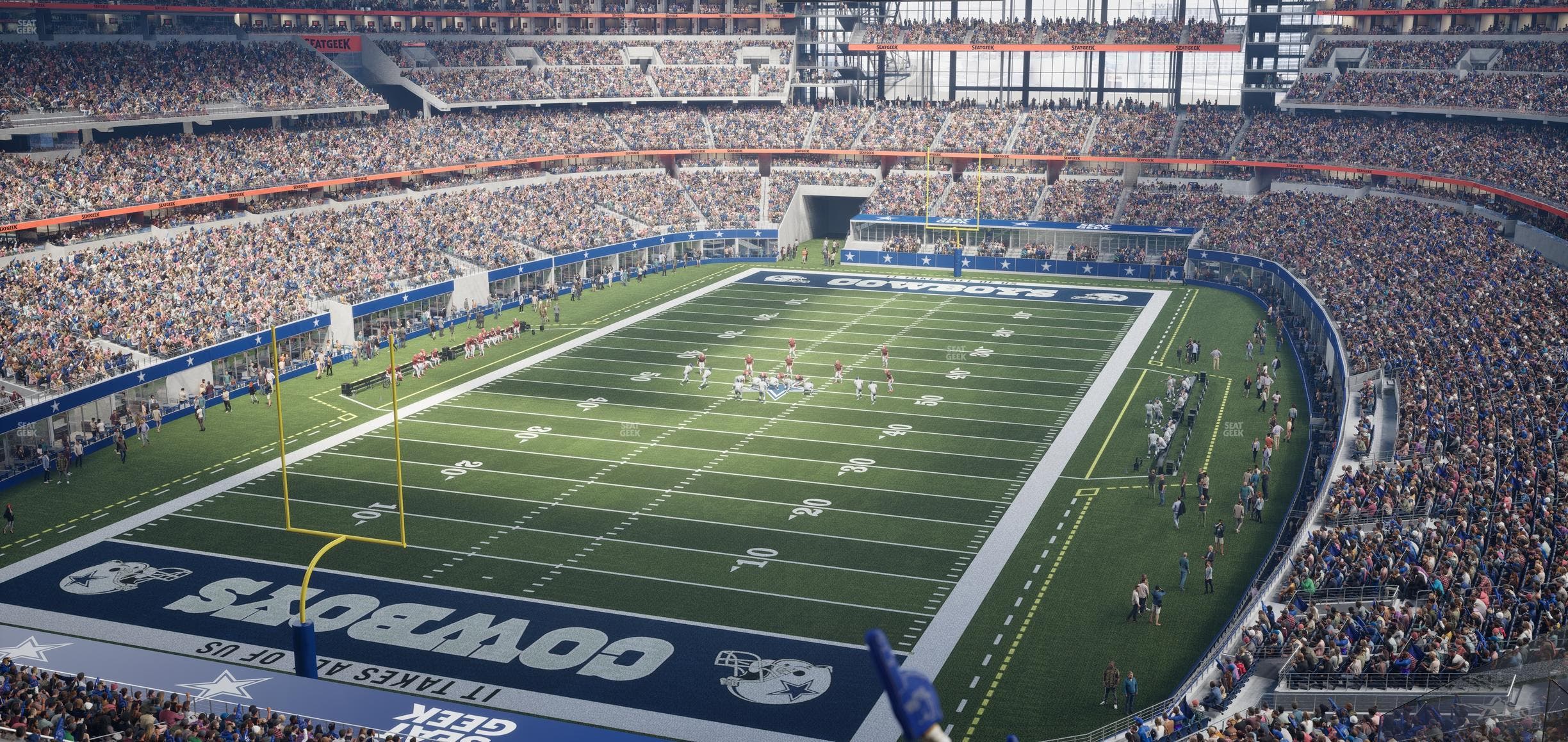 AT&T Stadium - Section 320 Seat View