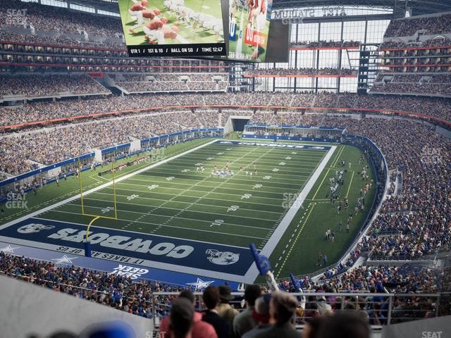 AT&T Stadium - Section 320 Seat View AT&T Stadium - Section 320 Seat View