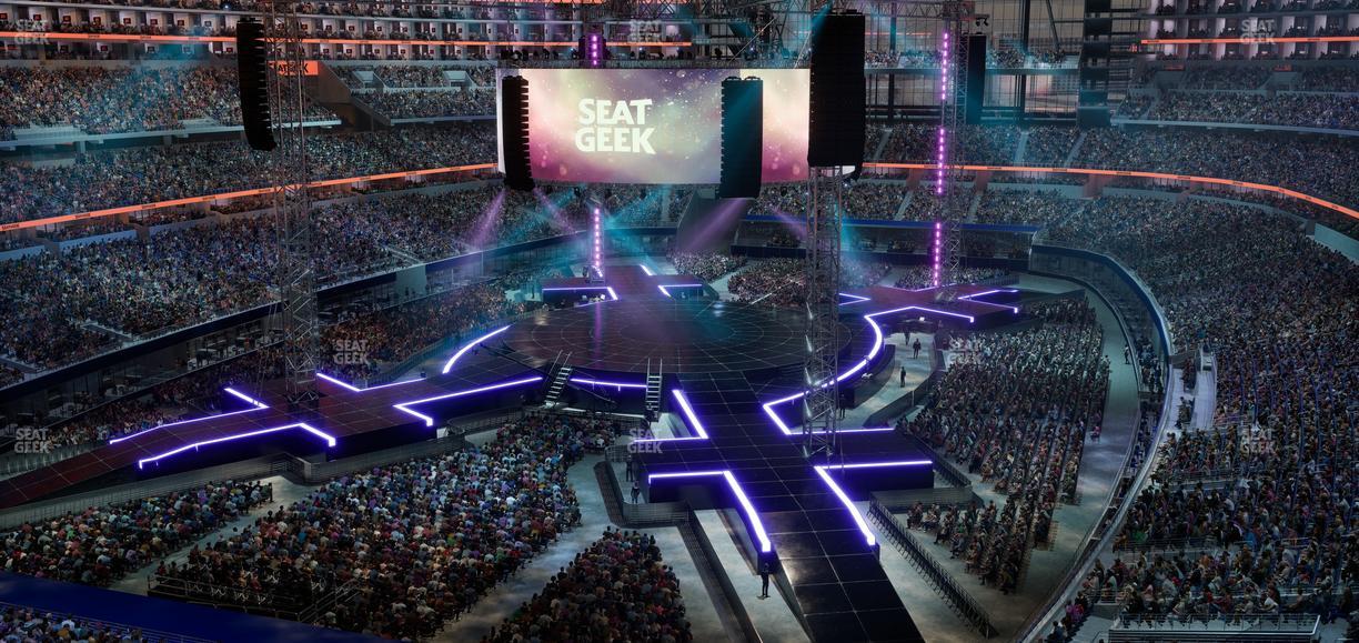 AT&T Stadium - Section 320 Seat View