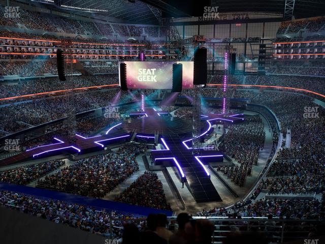 AT&T Stadium - Section 320 Seat View