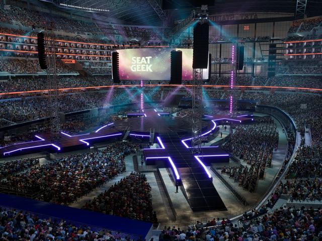 AT&T Stadium - Section 320 Seat View