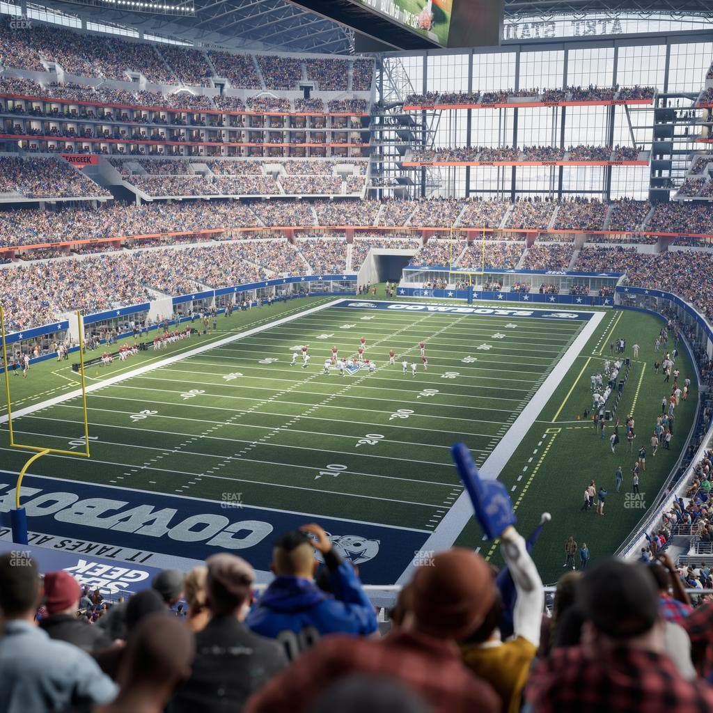 AT&T Stadium - Section 320 Seat View