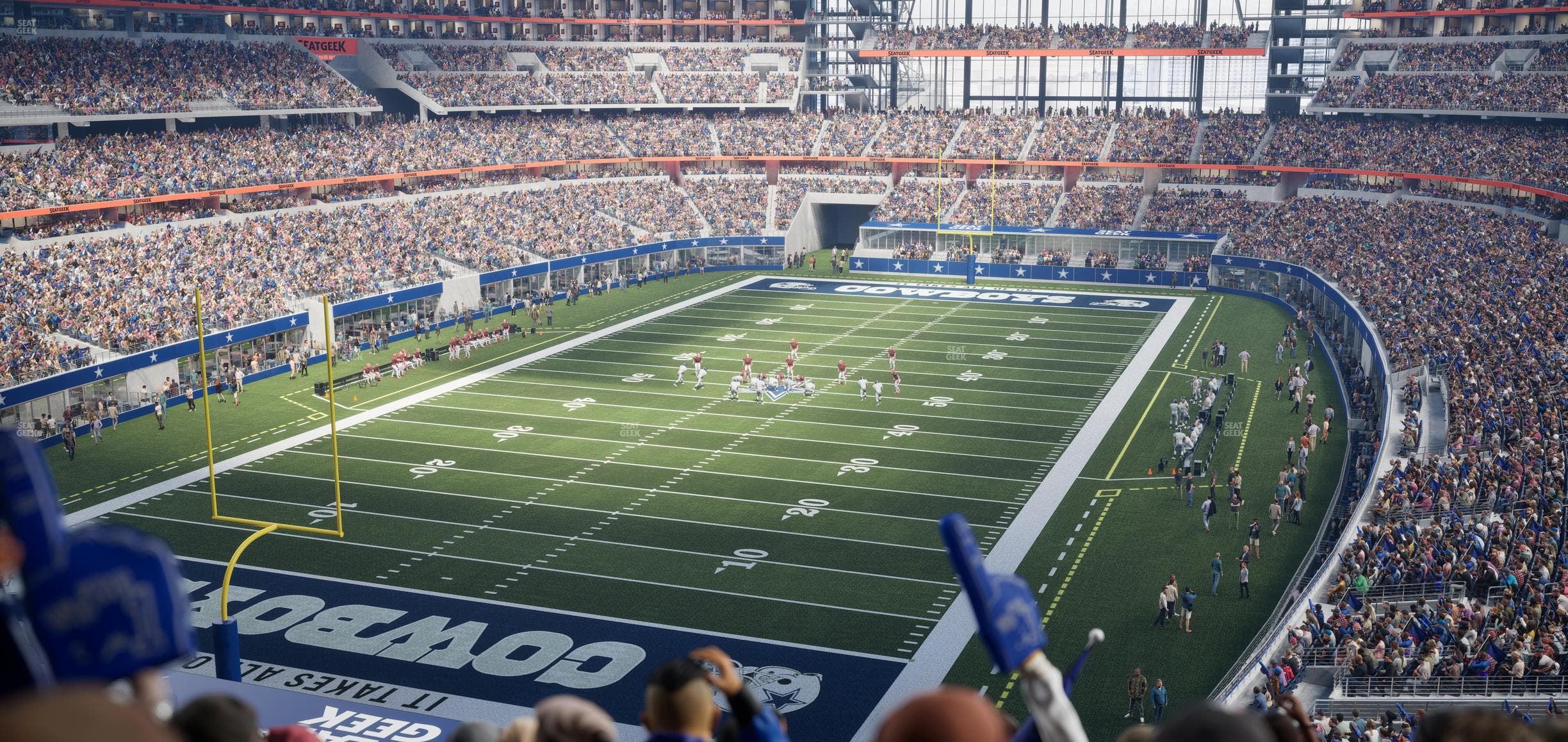 AT&T Stadium - Section 320 Seat View