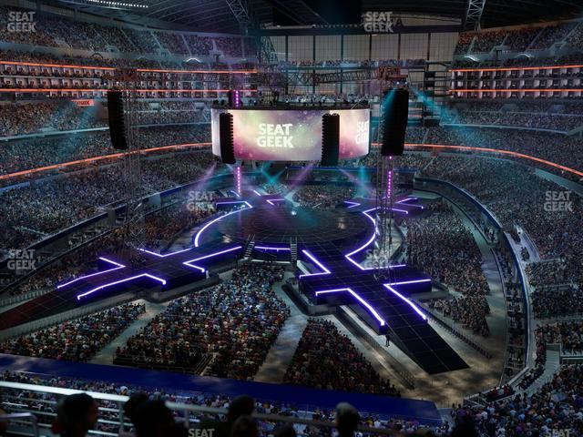 AT&T Stadium - Section 321 Seat View