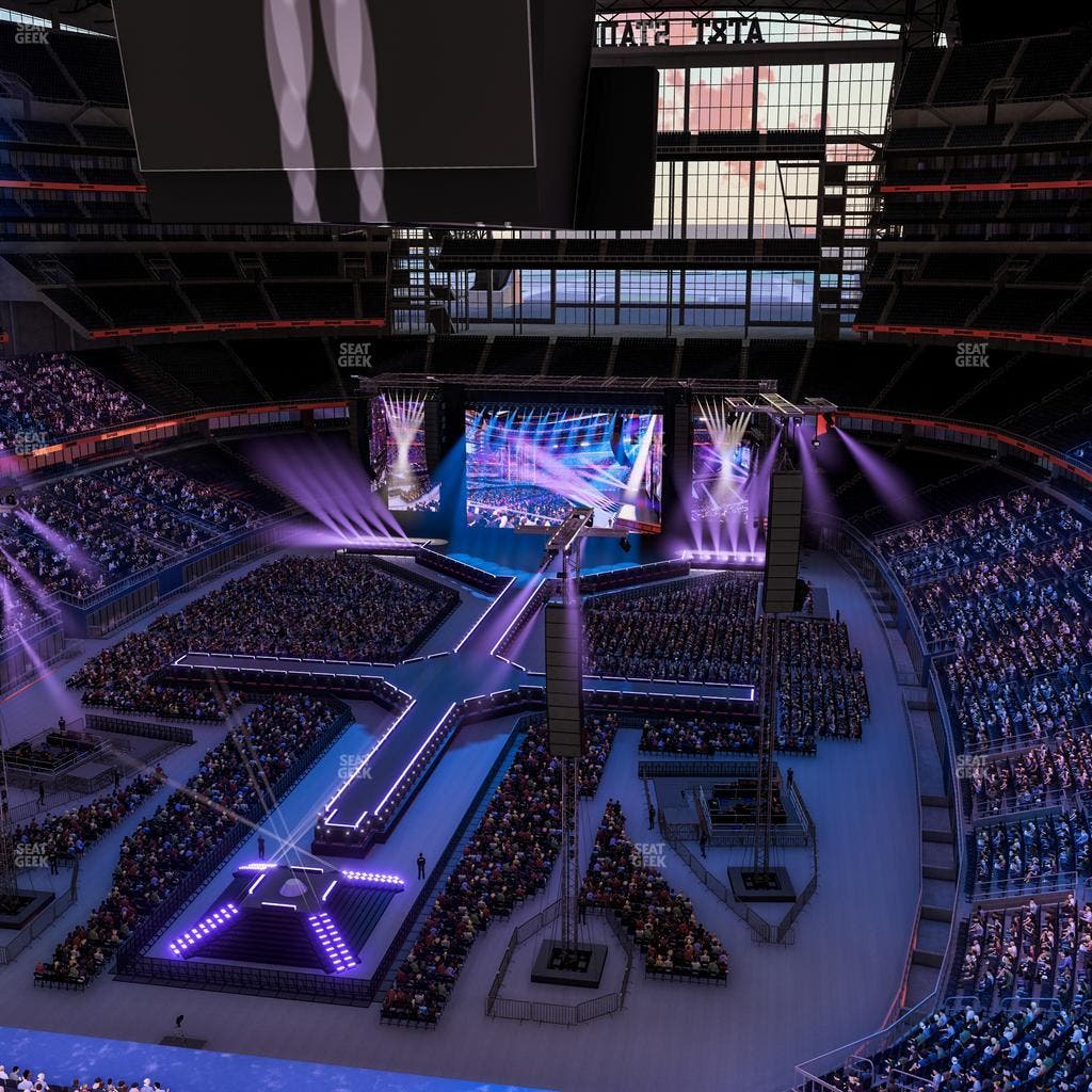 AT&T Stadium - Section 321 Seat View