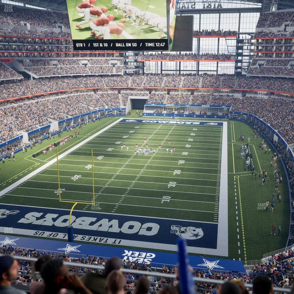 AT&T Stadium - Section 321 Seat View