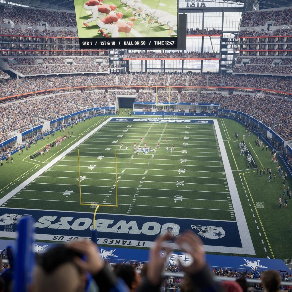 AT&T Stadium - Section 322 Seat View