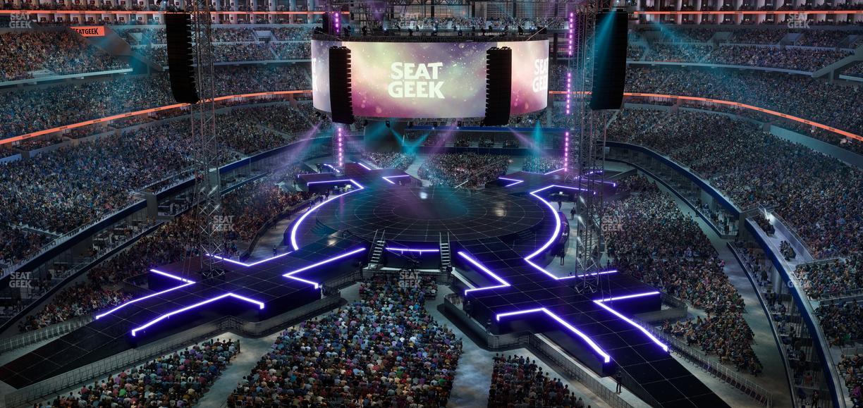 AT&T Stadium - Section 322 Seat View