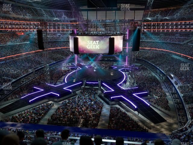 AT&T Stadium - Section 322 Seat View