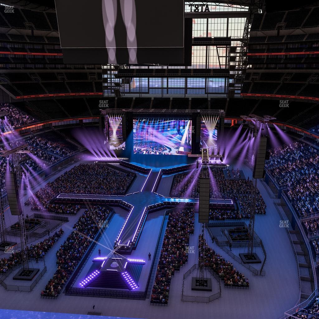 AT&T Stadium - Section 322 Seat View