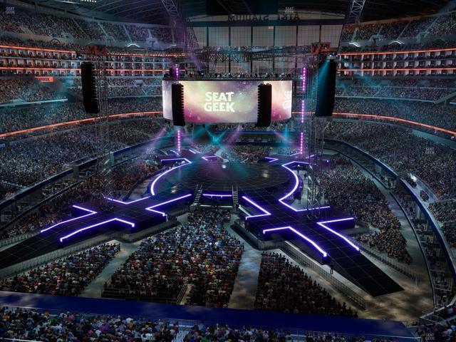 AT&T Stadium - Section 322 Seat View