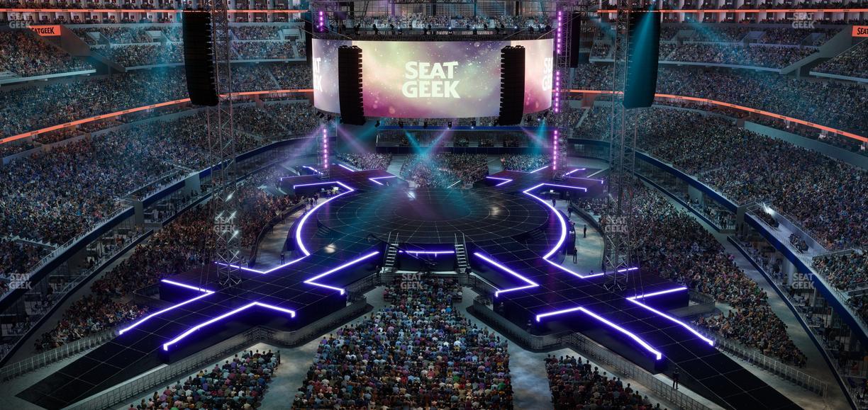 AT&T Stadium - Section 323 Seat View