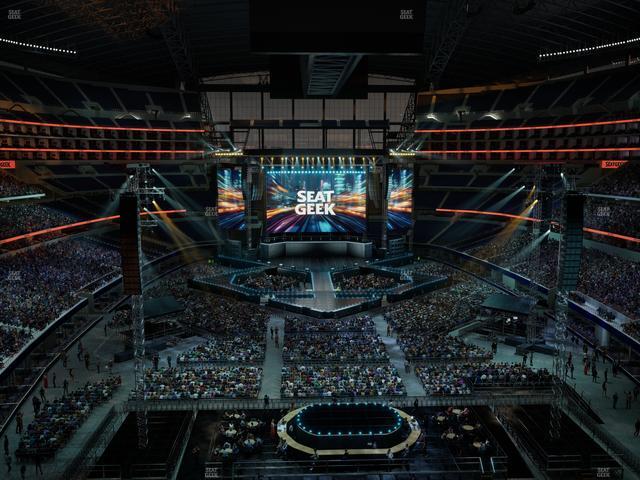AT&T Stadium - Section 324 Seat View