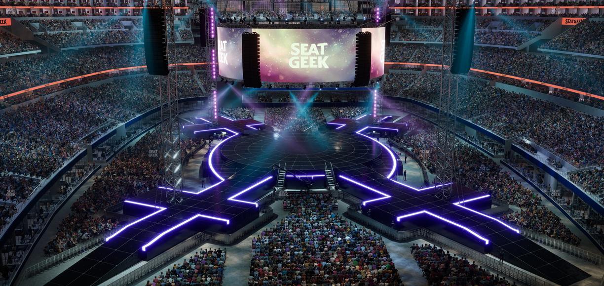 AT&T Stadium - Section 324 Seat View