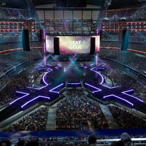 AT&T Stadium - Section 324 Seat View