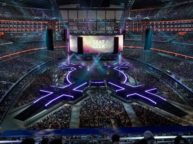 AT&T Stadium - Section 324 Seat View