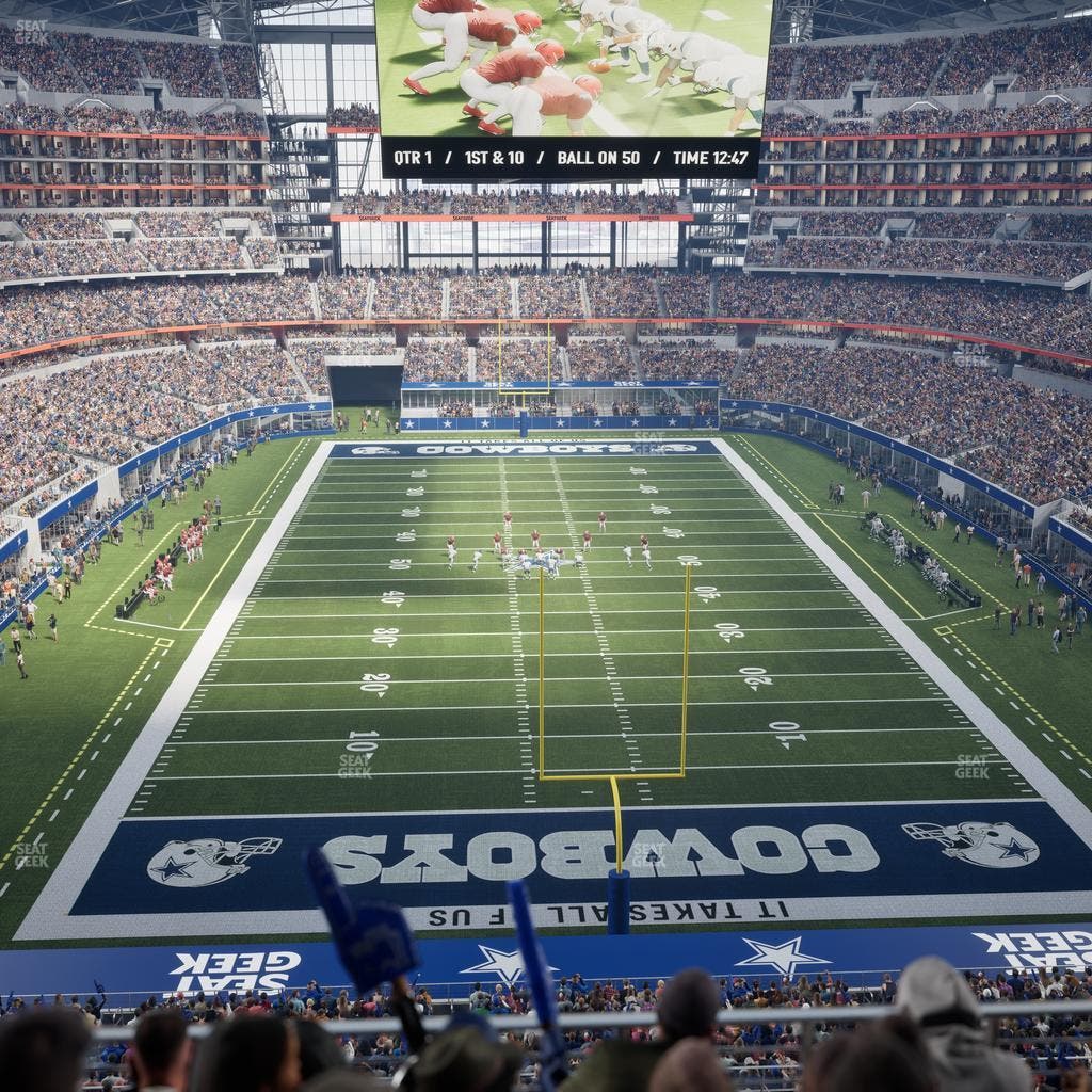 AT&T Stadium - Section 324 Seat View