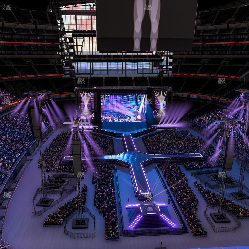 AT&T Stadium - Section 324 Seat View