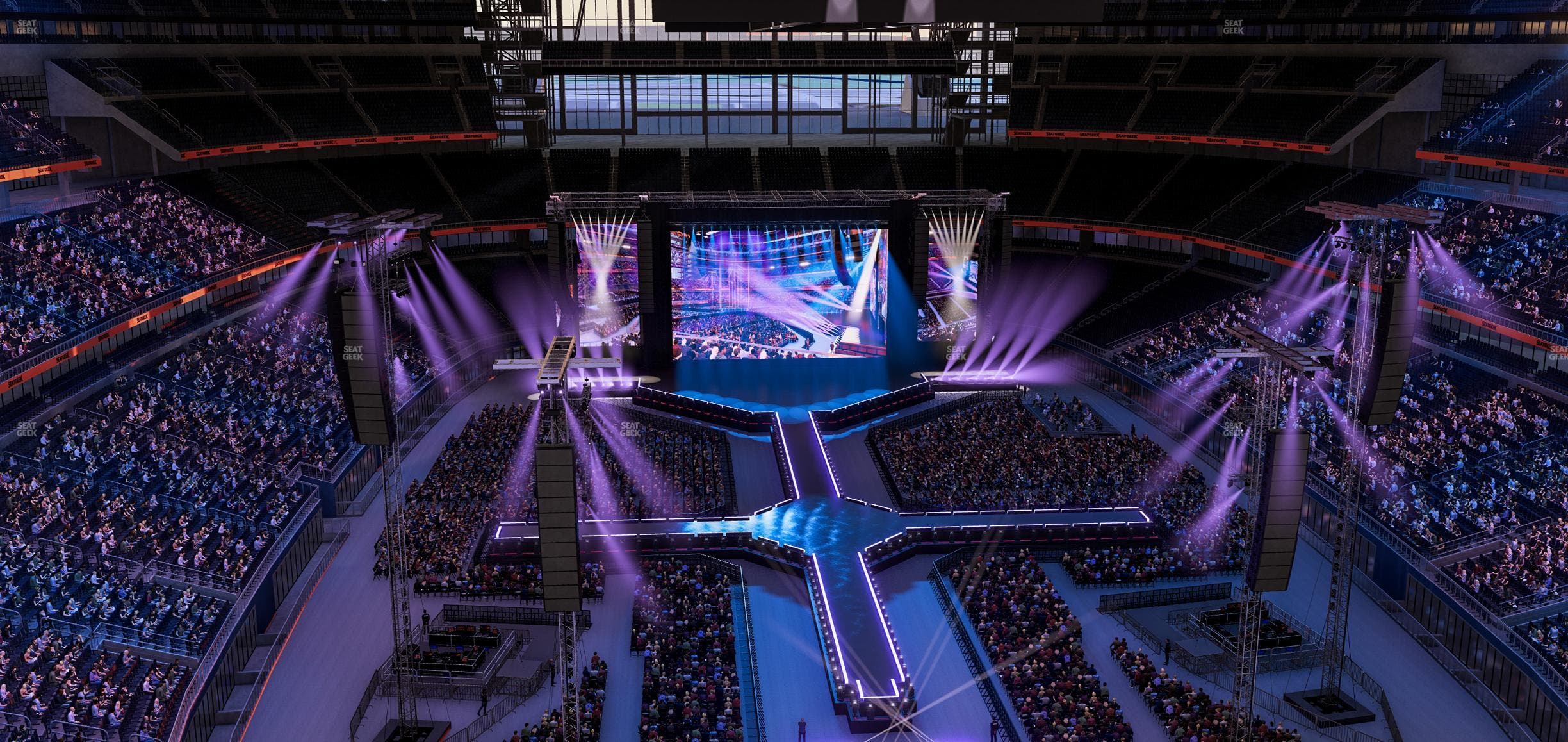 AT&T Stadium - Section 324 Seat View