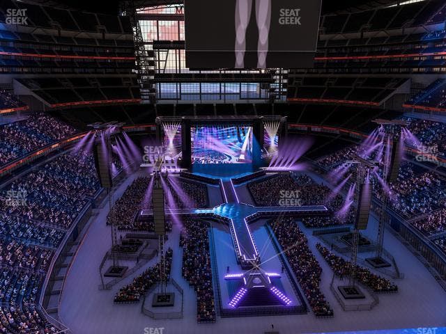 AT&T Stadium - Section 324 Seat View
