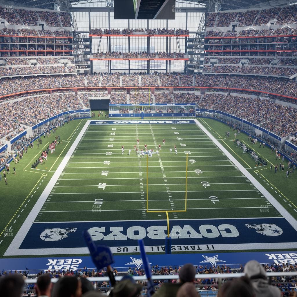 AT&T Stadium - Section 324 Seat View