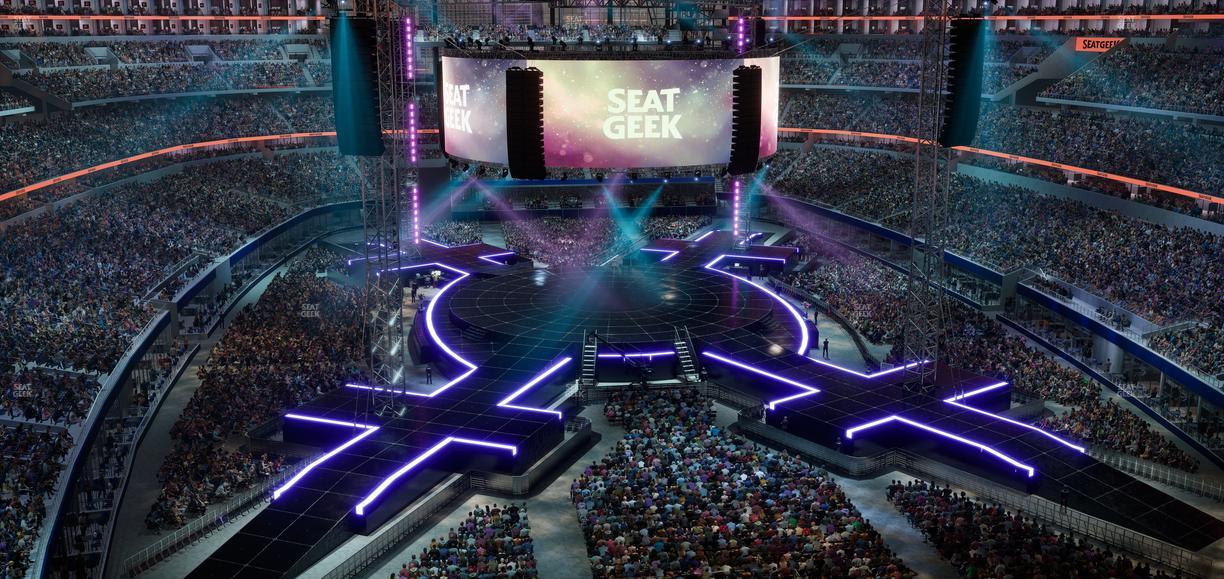 AT&T Stadium - Section 325 Seat View