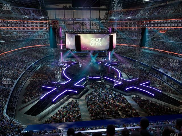 AT&T Stadium - Section 325 Seat View