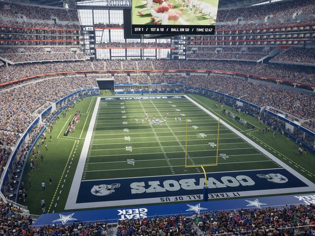 AT&T Stadium - Section 325 Seat View
