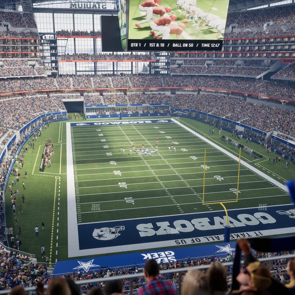 AT&T Stadium - Section 326 Seat View