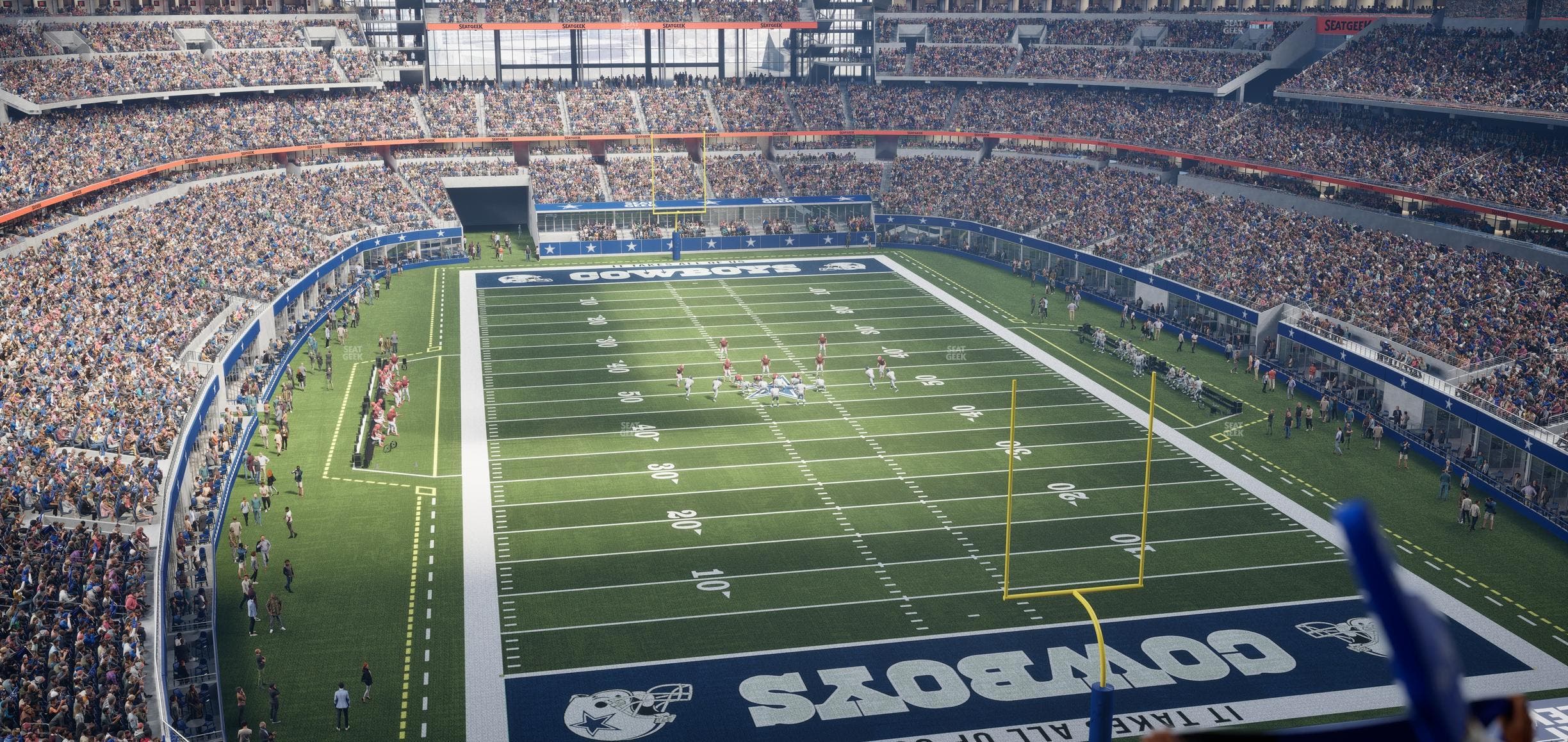AT&T Stadium - Section 326 Seat View