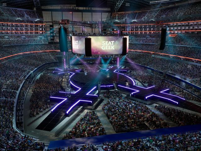 AT&T Stadium - Section 326 Seat View