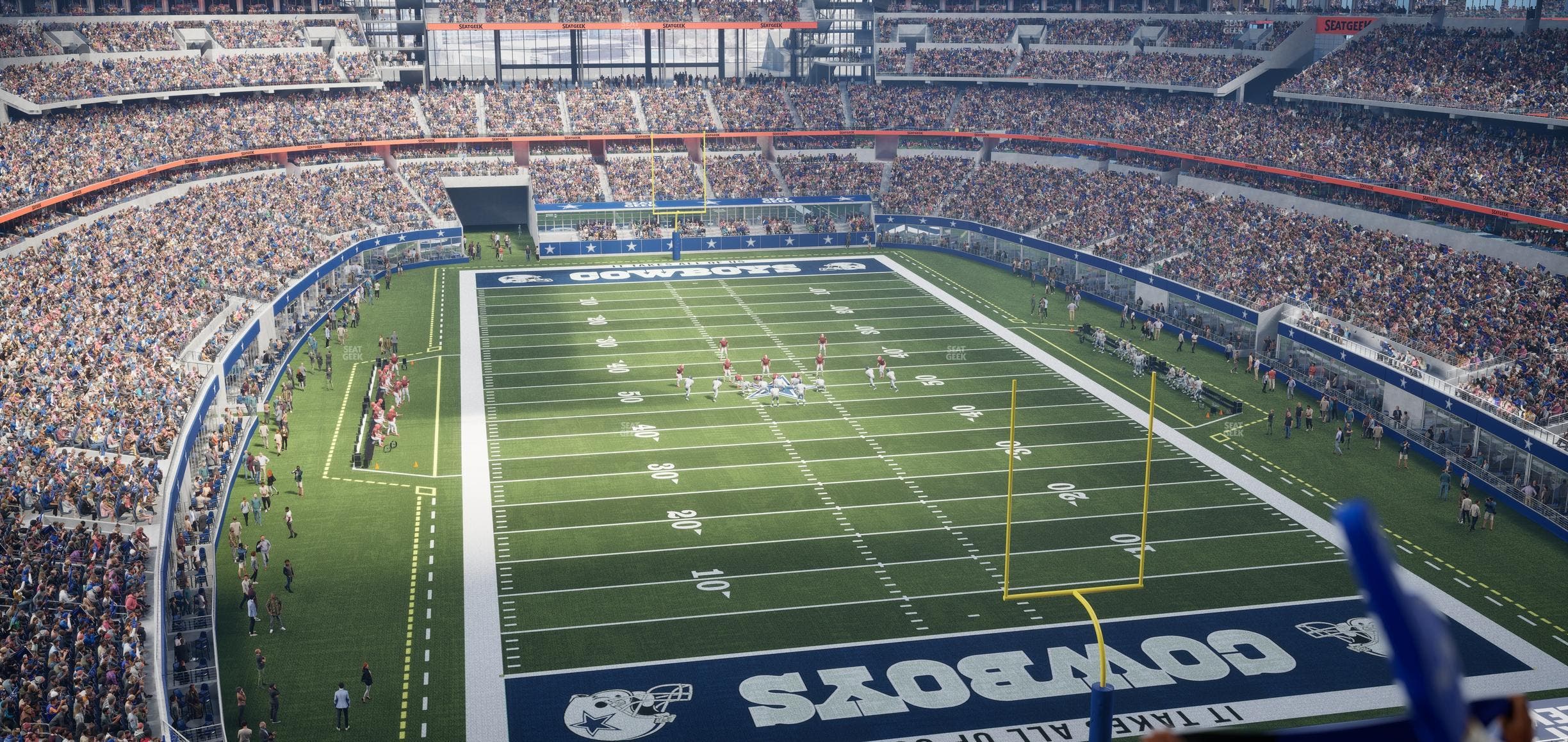 AT&T Stadium - Section 326 Seat View