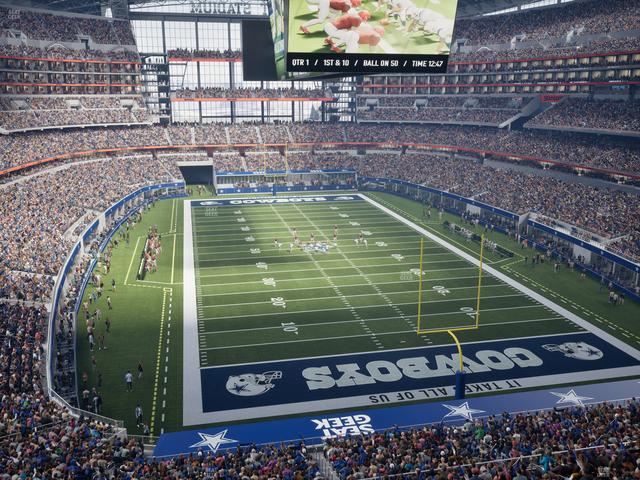 AT&T Stadium - Section 326 Seat View