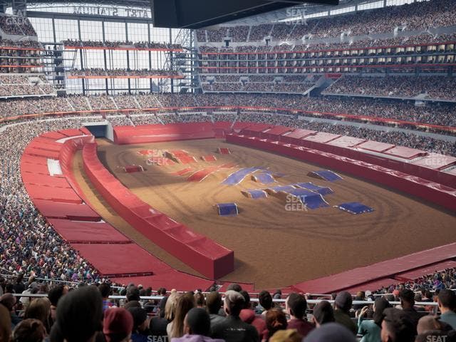 AT&T Stadium - Section 327 Seat View