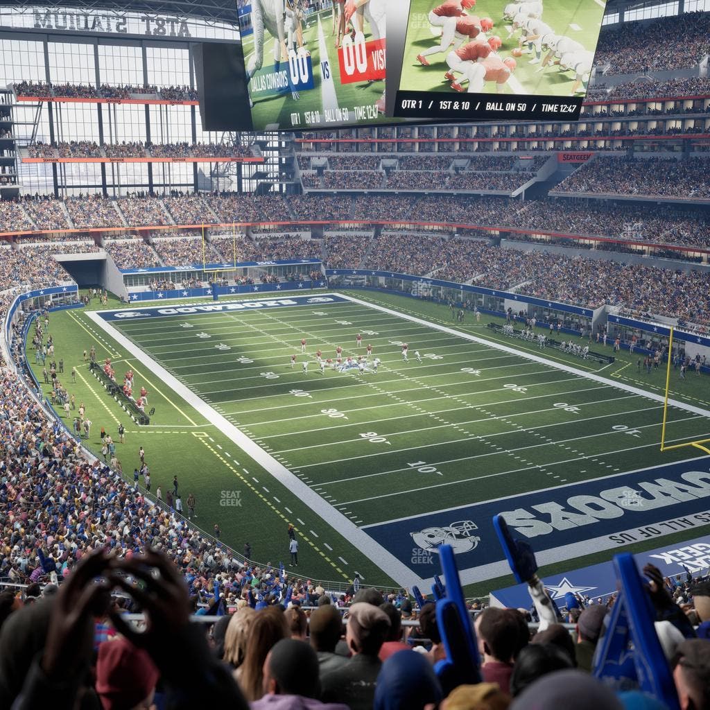 AT&T Stadium - Section 327 Seat View