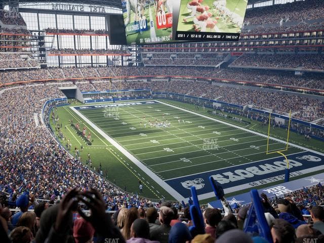 AT&T Stadium - Section 327 Seat View AT&T Stadium - Section 327 Seat View