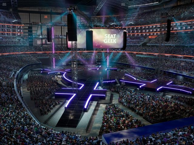 AT&T Stadium - Section 327 Seat View