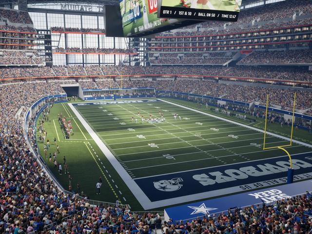 AT&T Stadium - Section 327 Seat View