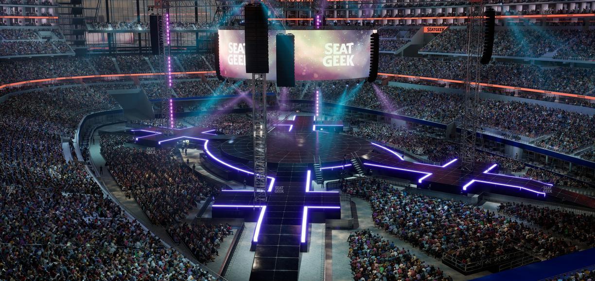 AT&T Stadium - Section 327 Seat View