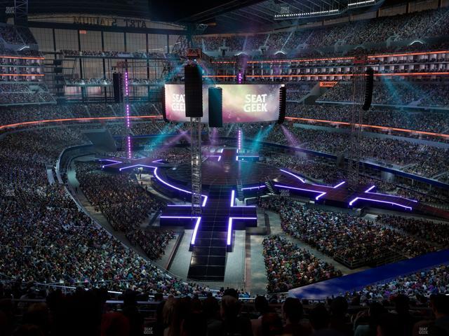 AT&T Stadium - Section 327 Seat View