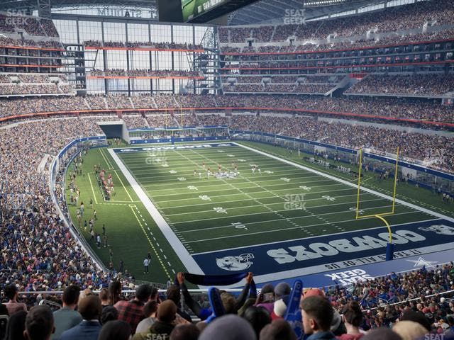 AT&T Stadium - Section 327 Seat View