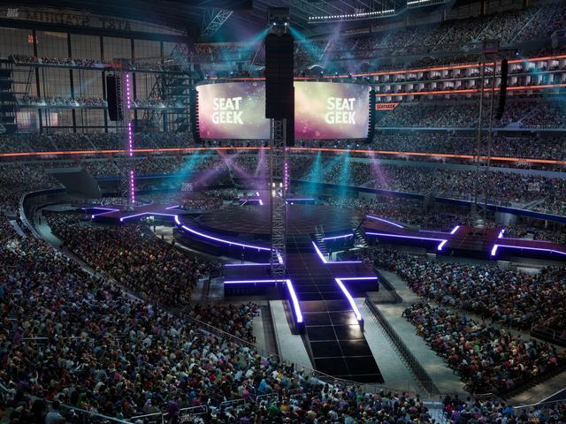 AT&T Stadium - Section 328 Seat View